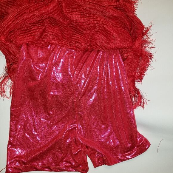 Jazz, Tap, Musical Theatre, Revolution Dance Costume, Red Medium Child - Picture 5 of 10